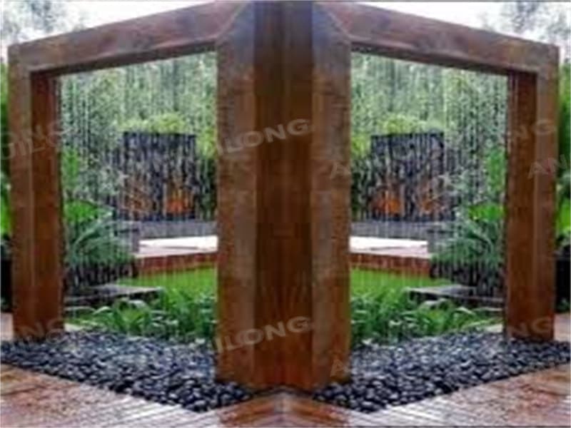 <h3>Rusty Garden Art Corten Steel Water Feature for Sale</h3>
